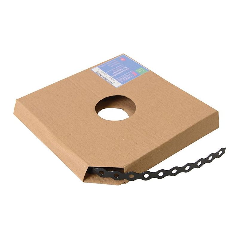 Forgefix Black Plastic Coated Pre-Galvanised Band 12mm x 0.8 x 10m Box 1 ForgeFix - Dynamic Drive