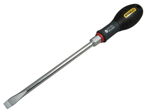 Stanley® Hand Tools FatMax® Bolster Screwdrivers Flared Tip 10 x 200mm STANLEY® Hand Tools - Dynamic Drive