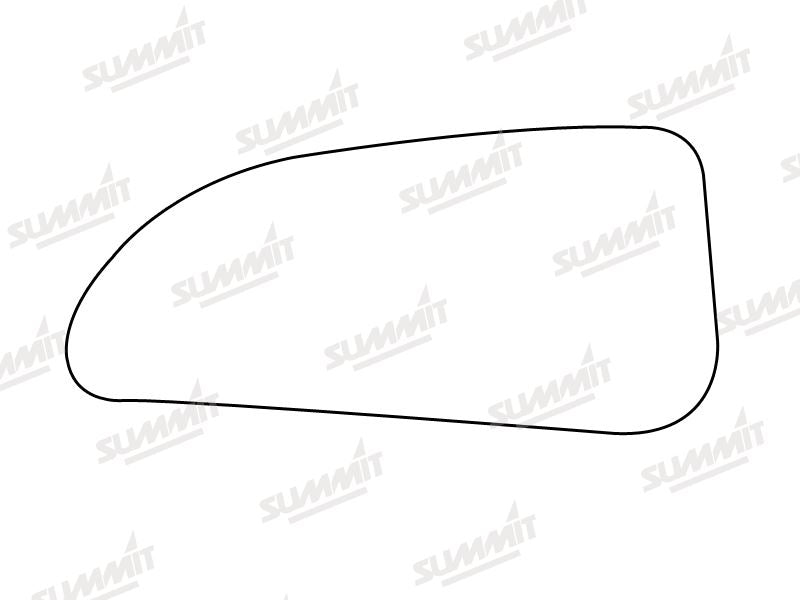Summit Stick-On Commercial Lower Blind-Spot Mirror Glass fits Nissan Interstar, Renault Master, Vauxhall Movano RHS Summit - Dynamic Drive