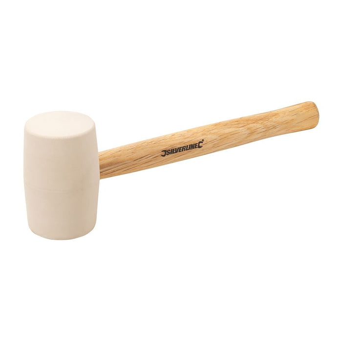 Silverline White Rubber Mallet 16oz (454g) Silverline - Dynamic Drive