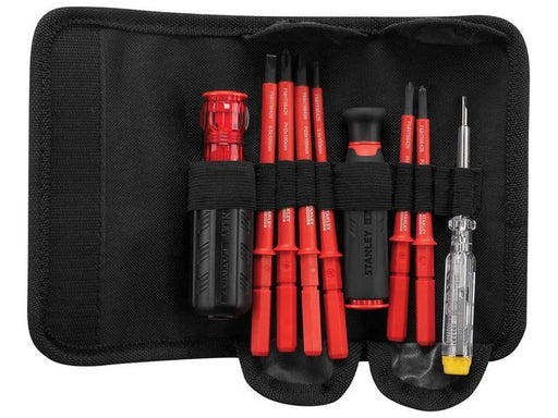 Stanley® Hand Tools VDE Multi-Bit Screwdriver Set, 10 Piece STANLEY® Hand Tools - Dynamic Drive