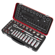 Sealey Premier Platinum Premier Platinum Socket Set 3/8"Sq Drive 32pc AK7922 Sealey Premier Platinum - Dynamic Drive