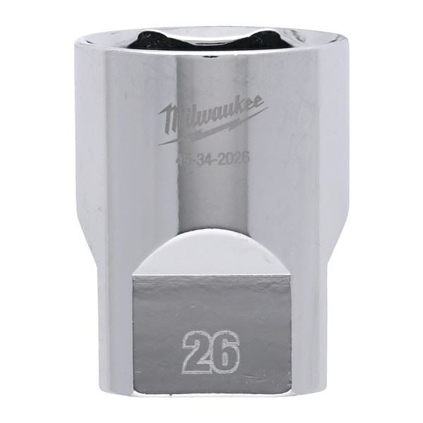 Milwaukee 1/2 Drive Socketmetric Standard-26 4932480024 Milwaukee - Dynamic Drive