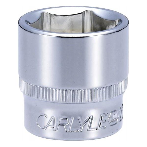 Carlyle Hand Tools 3/8Dr 23Mm 6Pt Chrome Socket S38023M Caryle Tools - Dynamic Drive