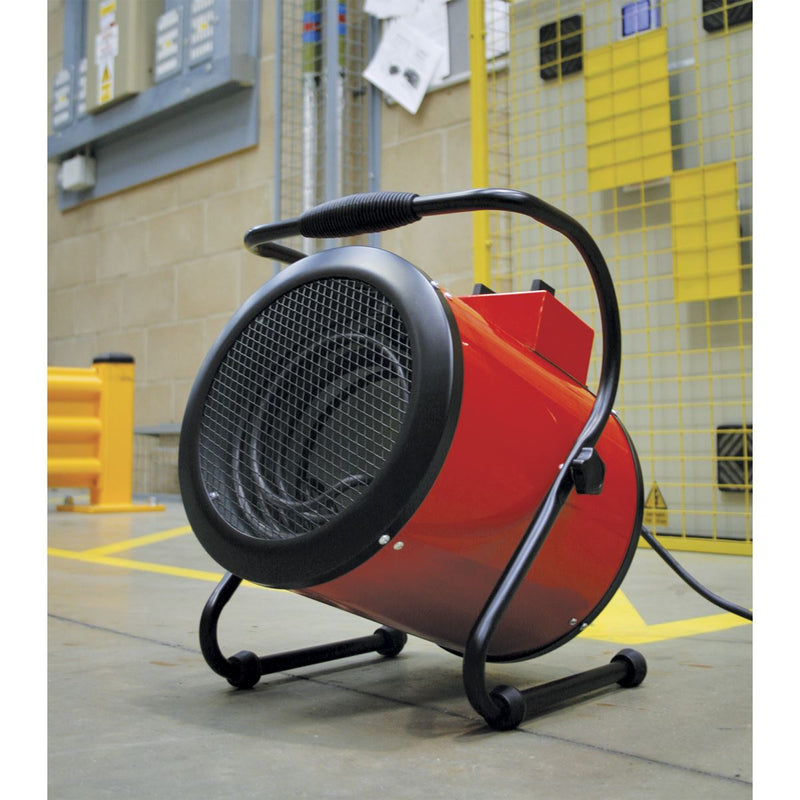 Sealey Industrial Fan Heater 3kW 2 Heat Settings EH3001 Sealey - Dynamic Drive