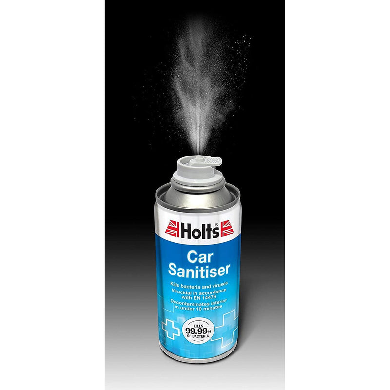 Holts Car Sanitiser Cleaner Air Con Bomb Fresh Purifier Kills Viruses 150ml Holts - Dynamic Drive