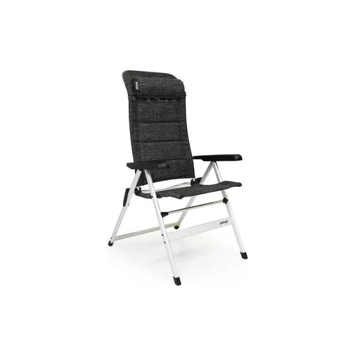 Vango Tuscany Recliner Camping Chair Tall Heather Grey Vango - Dynamic Drive