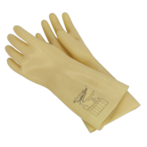 Sealey Electrician's Safety Gloves 1kV HVG1000VL Sealey  - Dynamic Drive