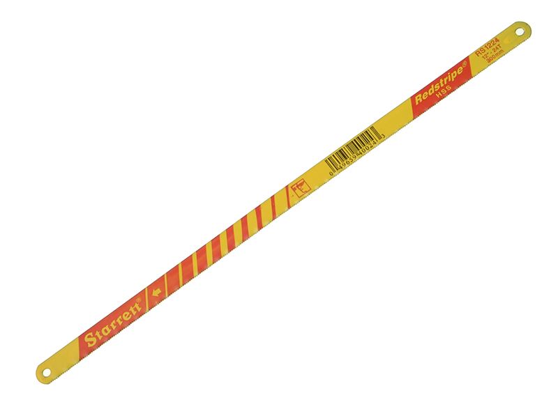 Starrett Red Stripe HSS Hacksaw Blades 300mm (12in) x 24 TPI Box 50 Starrett - Dynamic Drive