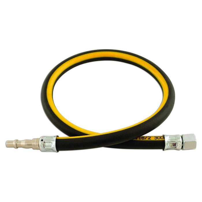 Connect 33042 3/8in. ID Air Line Whip Hose C/w Fittings 0.6m Connect - Dynamic Drive