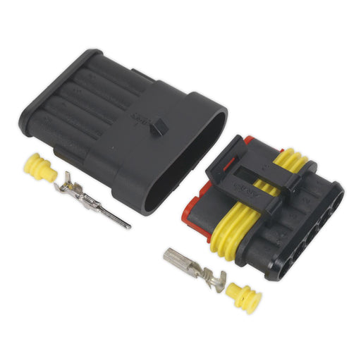 Sealey Superseal Male & Female Connector 5-Way SSC5MF Sealey - Dynamic Drive