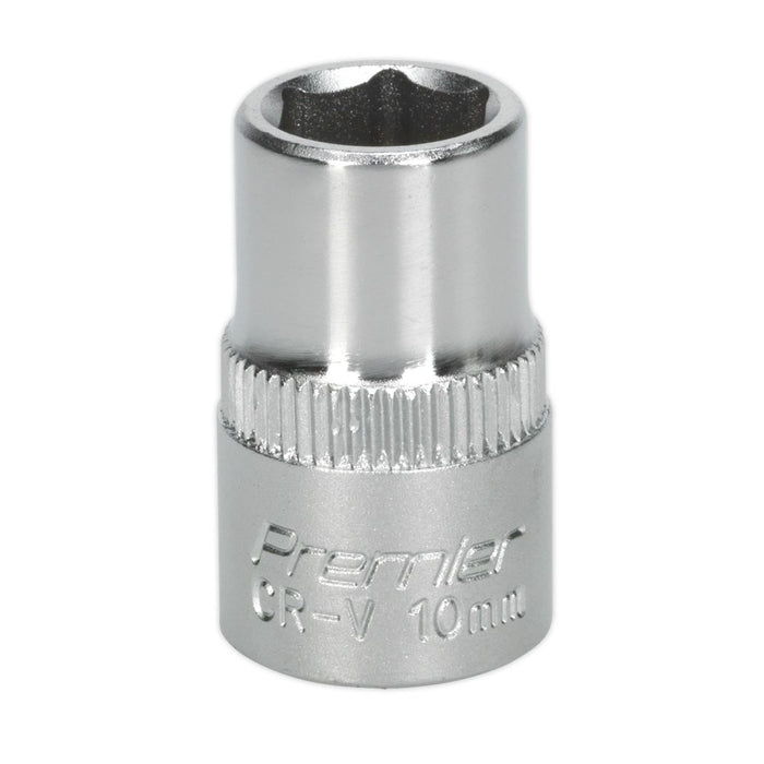 Sealey WallDrive Socket 10mm 3/8"Sq Drive S3810 Sealey - Dynamic Drive