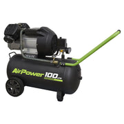 Sealey Air Compressor 100L V-Twin Direct Drive 3hp SAC10030VE Sealey - Dynamic Drive
