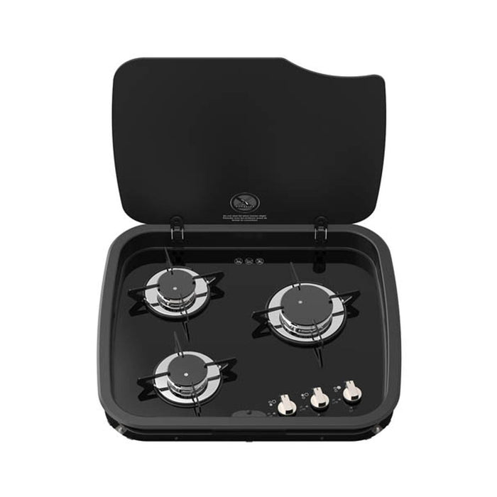 Thetford Topline 169 Series 3 Burner Hob Black Thetford - Dynamic Drive
