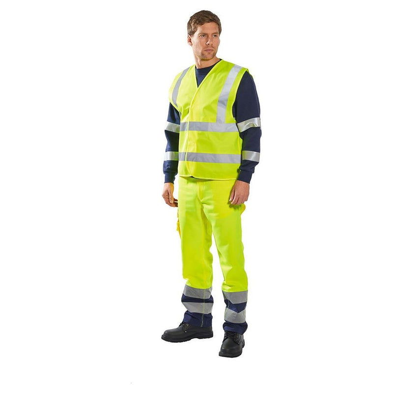 Portwest Hi-Vis Vest - Yellow - Large/X Large Portwest - Dynamic Drive