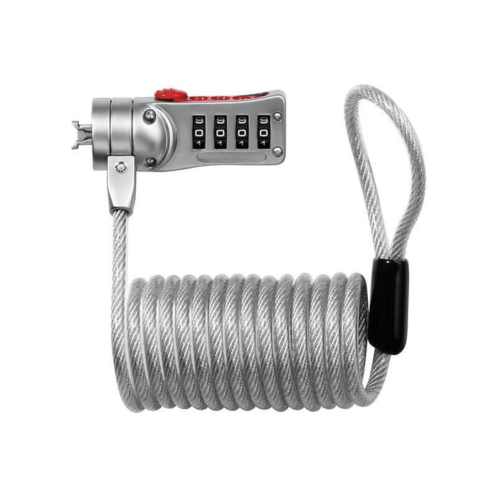 Master Lock Combi Computer Cable Lock 1.8m x 5mm Master Lock - Dynamic Drive