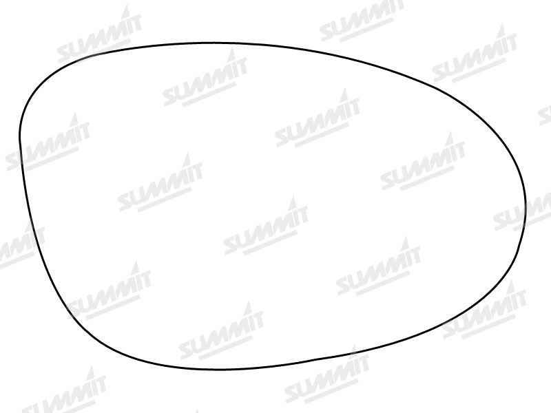 Summit Stick-On Standard Mirror Glass fits Renault Espace RHS Summit - Dynamic Drive