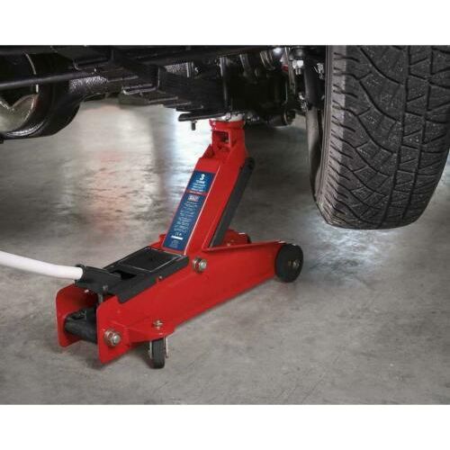 Sealey Trolley Jack 3 Tonne Long Reach Heavy-Duty 1153CX Sealey - Dynamic Drive
