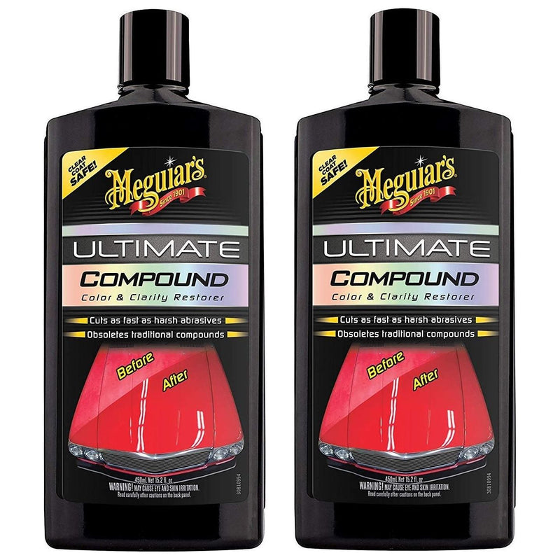 2X Meguiar's Ultimate Compound Colour & Clarity Restorer 450ML - G17216 Meguiar's - Bars 4 Cars