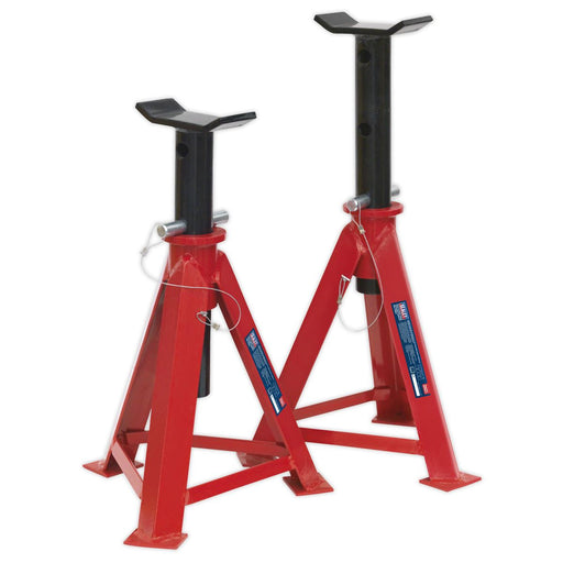 Sealey Axle Stands (Pair) 7.5tonne Capacity per Stand AS7500 Sealey  - Dynamic Drive