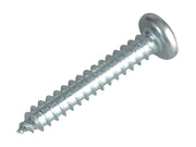 Forgefix Self-Tapping Screw Pozi Compatible Pan Head ZP 1in x 8 ForgePack 25 ForgeFix - Dynamic Drive