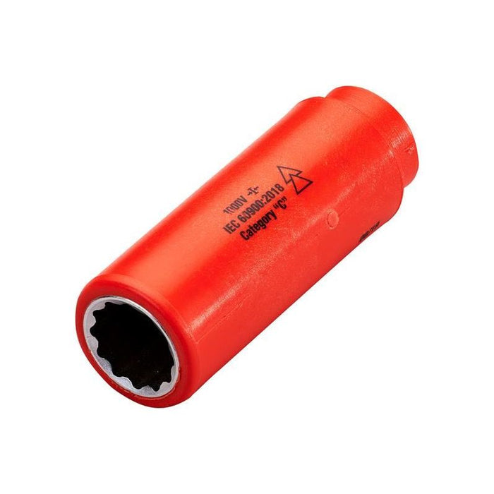 Itl Insulated Insulated 1/2in Drive Deep Socket 21mm ITL Insulated - Dynamic Drive