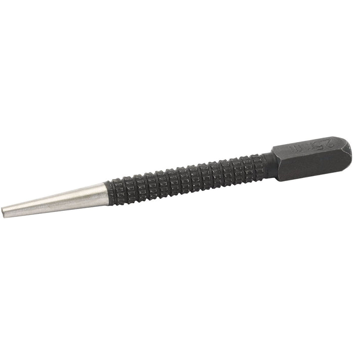 Draper Cupped Nailset, 2.5 x 100mm 84498 Draper - Dynamic Drive