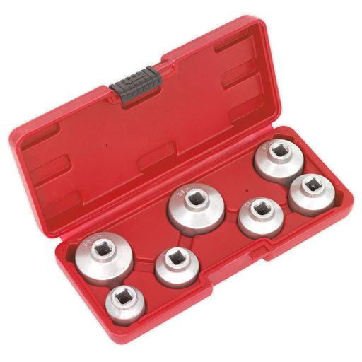 Sealey Oil Filter Cap Wrench Set 7pc VS7008 Sealey - Dynamic Drive