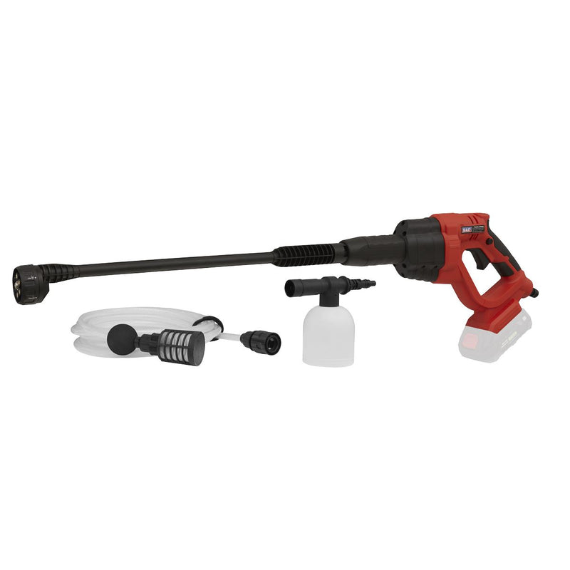 Sealey Cordless Pressure Washer 22bar 20V SV20 Series Body Only CP20VPW Sealey - Dynamic Drive