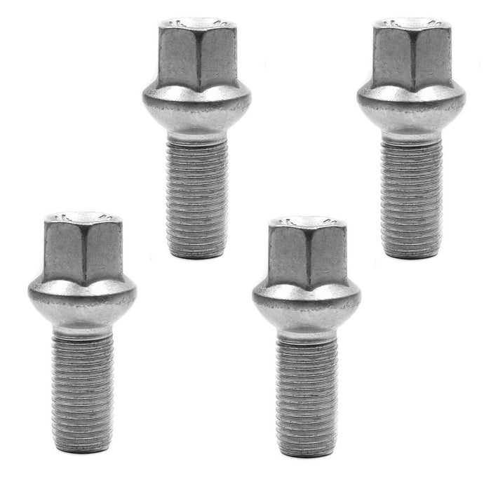 4 Wheel Bolts Nuts Fits Skoda Fabia Octavia Roomster Superb Autoinparts - Dynamic Drive