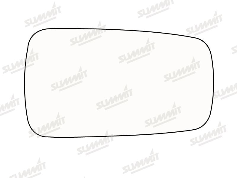 Summit Stick-On Anti Dazzle Mirror Glass fits Allegro, Ital, Metro, Mini LHS & RHS Summit - Dynamic Drive
