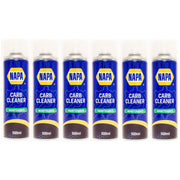 6x NAPA Carb Cleaner Spray Carburettor Intake Spray Cleaner Professional 500Ml NAPA - Dynamic Drive