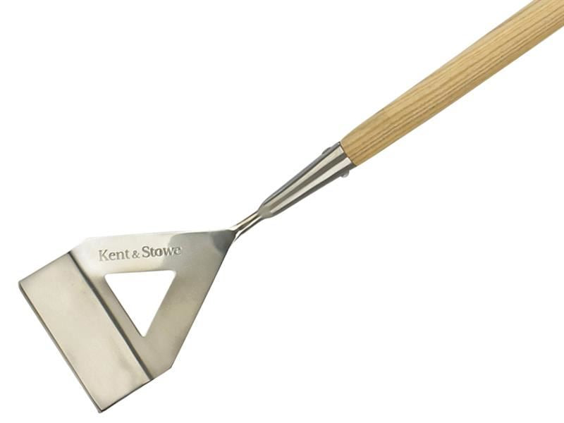 Kent & Stowe Stainless Steel Long Handled Dutch Hoe, FSC® Kent & Stowe - Dynamic Drive