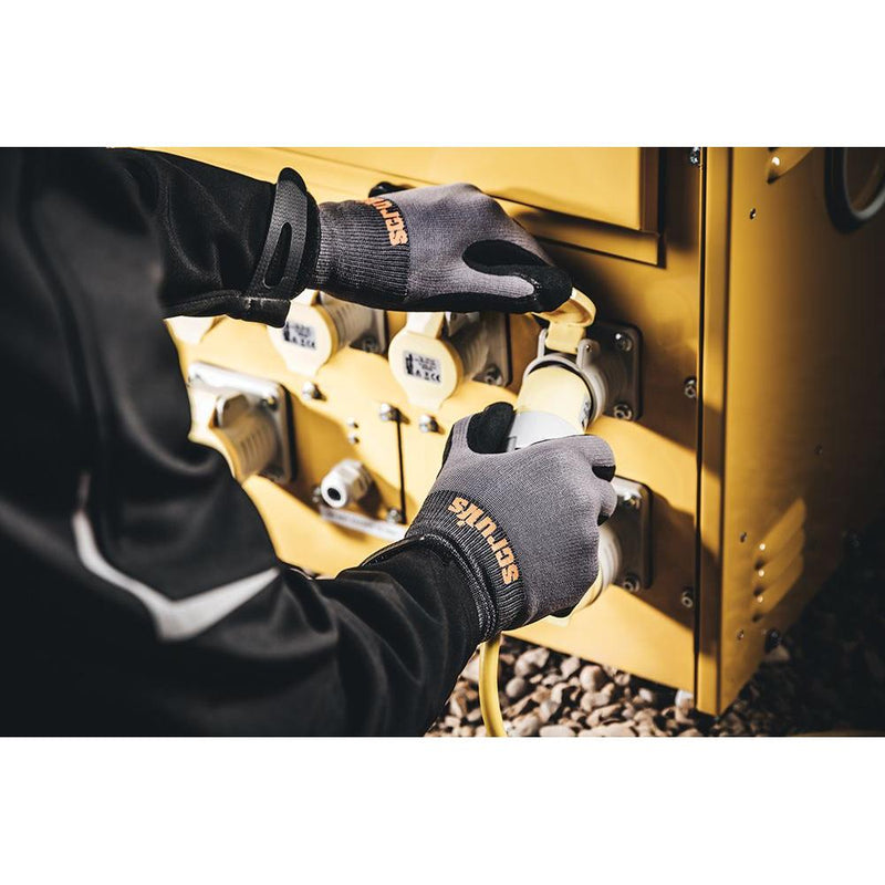 Scruffs Worker Gloves Grey 5pk M / 8 Scruffs - Dynamic Drive