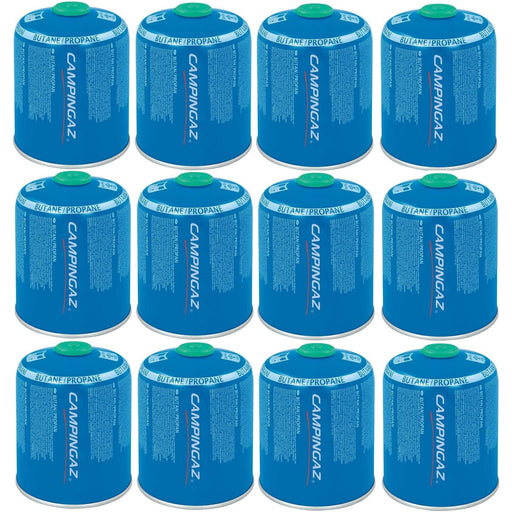 Campingaz CV470 PLUS 12 Pack Propane Butane Mix Camping Hiking Cooking BBQ Campingaz - Dynamic Drive