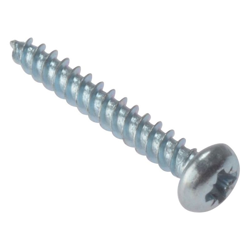Forgefix General Purpose Pozi Compatible Screw Round Head TT ZP 3/4in x 8 Box 200 ForgeFix - Dynamic Drive