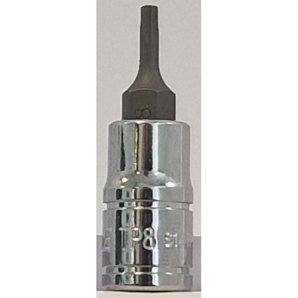 Carlyle Hand Tools 1/4Dr Tp8 Ribe Bit Socket S14TP8 Caryle Tools - Dynamic Drive