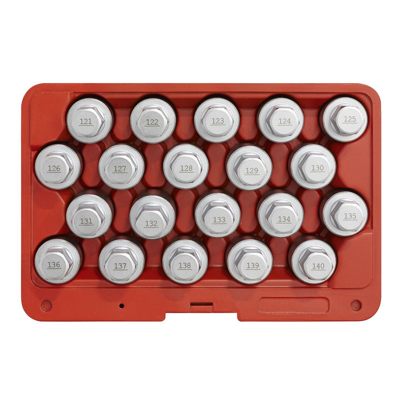 Sealey Locking Wheel Nut Key Set 20pc Vauxhall-B SX215 Sealey - Dynamic Drive