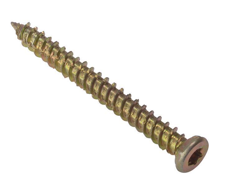 Forgefix Concrete Frame Screw TORX® Compatible High-Low Thread ZYP 7.5 x 72mm Bag 10 ForgeFix - Dynamic Drive