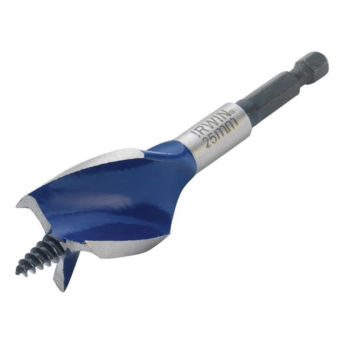 Irwin® Blue Groove 6X Stubby Wood Bit 25 x 100mm IRWIN® - Dynamic Drive
