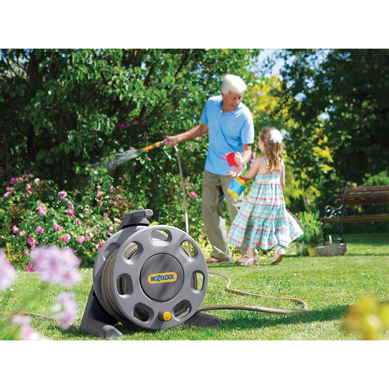 Hozelock 2410 30m Freestanding Compact Hose Reel ONLY Hozelock - Dynamic Drive