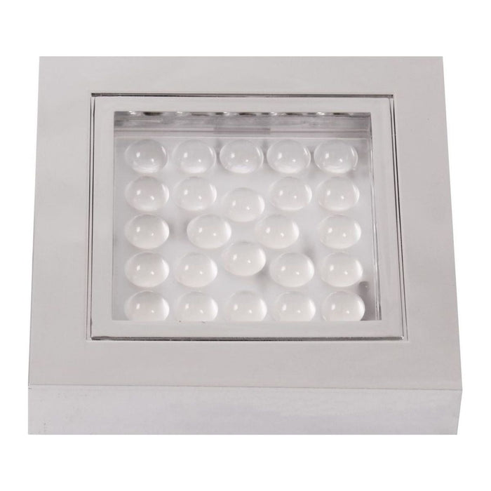 AAA LED Square Downlight Chrome Warm White AAA - Dynamic Drive