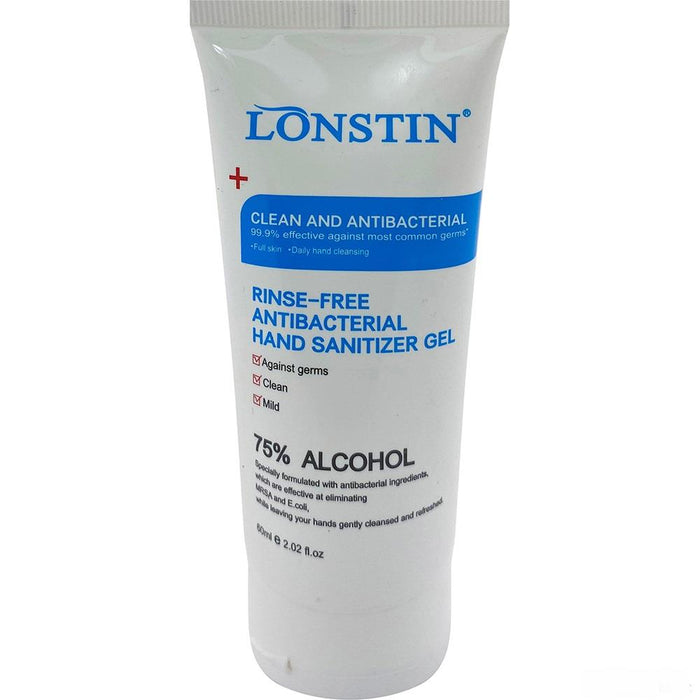 Moisturising Anti Bacterial Hand Gel Sanitizer 75% Alcohol 60Ml Lonstin Cosmetics Ntppe LONSTIN COSMETICS - Dynamic Drive