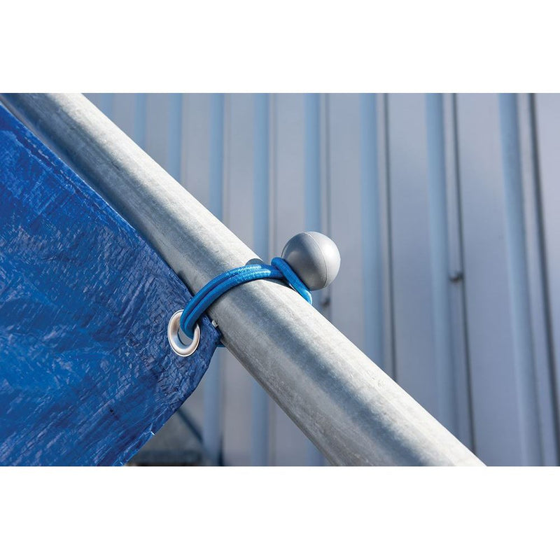 Silverline Tarpaulin Ball Bungees 10pk 175mm Silverline - Dynamic Drive