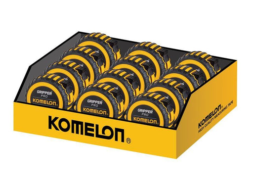 Komelon Gripper™ Tape 8m/26ft (Width 25mm) Display of 12 Komelon - Dynamic Drive
