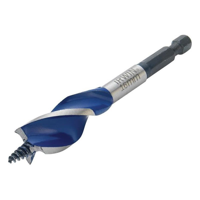 Irwin® Blue Groove 6X Stubby Wood Bit 16 x 100mm IRWIN® - Dynamic Drive