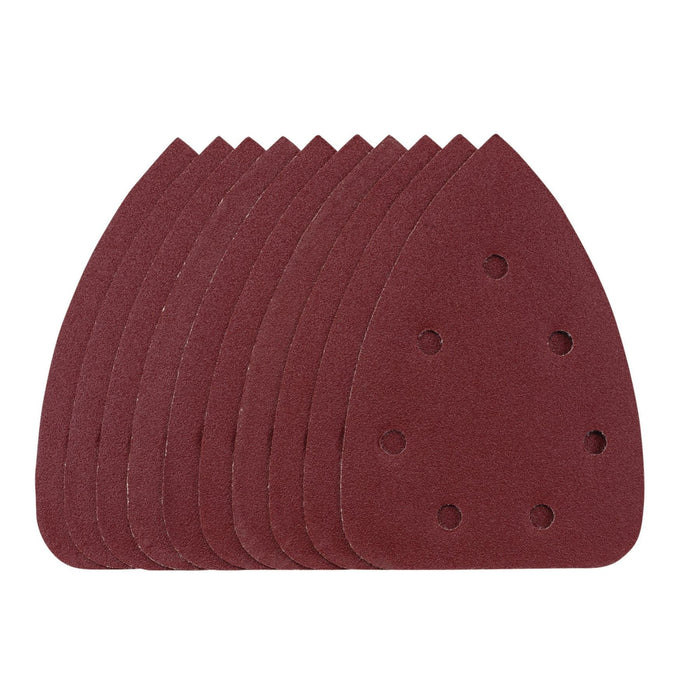 Draper Detail Sanding Sheets with Hook and Loop, 140mm, 120 Grit, SSD6 (Pack of Draper - Dynamic Drive