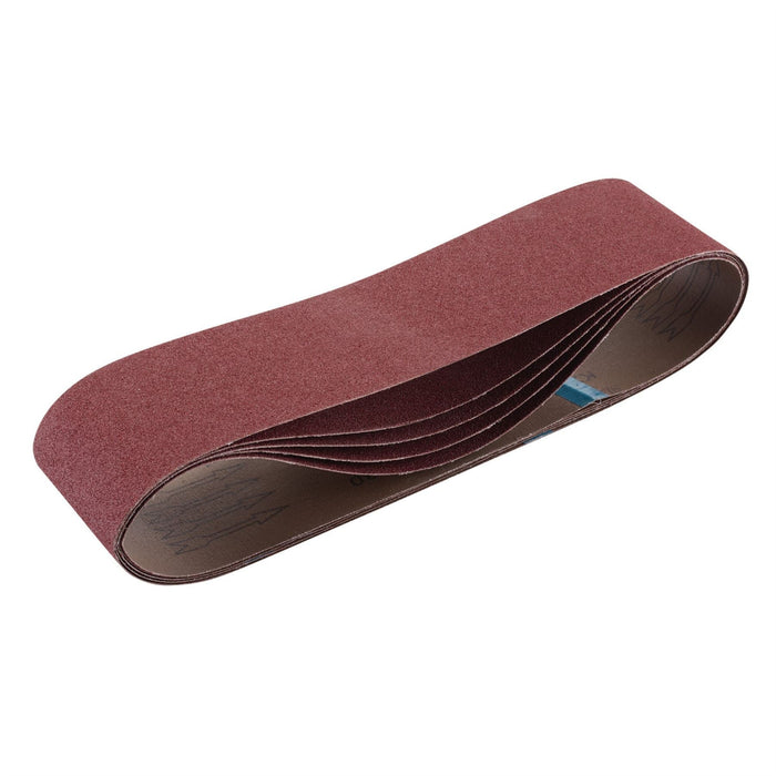 Draper Cloth Sanding Belt, 100 x 915mm, 80 Grit (Pack of 5) 09264 Draper - Dynamic Drive