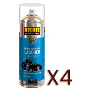 4x Hycote XUK435 Petrol Resistant Lacquer 400ml Hycote - Dynamic Drive