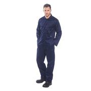 Portwest Euro Work Coverall - Navy - Small Portwest - Dynamic Drive